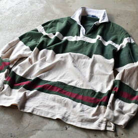 【中古】Y2K　Polo Ralph Lauren/ポロ ラルフ ローレン スウェット ラグビージャージ　230703