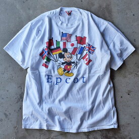 【中古】90's　Disney/ディズニー ”EPCOT” Tシャツ　USA製　230719