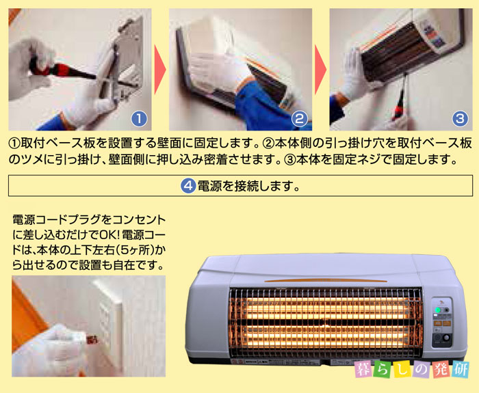 柔らかい 高須産業(TSK) 涼風暖房機 脱衣所・トイレ・小部屋用 非防水