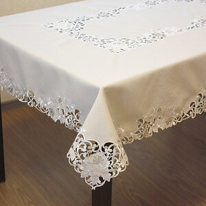 �e�[�u���N���X ��130x230cm�@�x�[�W���@ ���[�Y�h�J���J�b�g���[�N �������H �y��z�֑��������z�y20230201�z