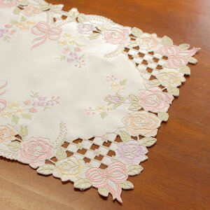�e�[�u���Z���^�[�@��30x45cm�@���{���ƃ��[�Y�h�J���J�b�g���[�N �@�y220801�z