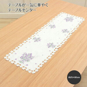 �e�[�u���Z���^�[ ��25×80cm Flax�`�t���b�N�X�` �R�[�h�h�J ���x���_�[�J���[ �G�� ���� ���y�䂤�p�P�b�g�I���z�y20230201�z�y2023CL2�z