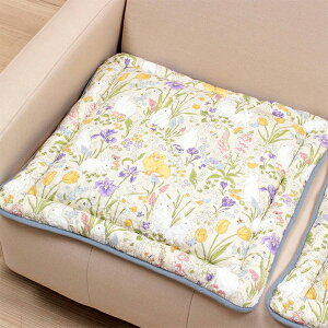 �R�b�g���L���g �V�[�g�N�b�V���� ��50×50cm [Lapin Quiltine] �N�b�V���� �`�F�A�p�b�h �ԗp �~�� �\�t�@�[ �J�[�V�[�g