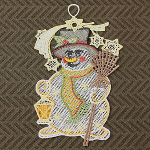 �M���s�[�����[�X�@�N���X�}�X�I�[�i�����g �X�m�[�}�� ��14.5x10cm �y�䂤�p�P�b�g�I���z