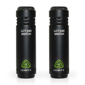 LEWITT LCT 040 MATCH STEREO PAIR �R���f���T�[�}�C�N �I�[�f�B�G���X�}�C�N �A���r�G���X �y��p �X�e���I�Z�b�g ASMR