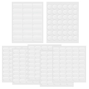 DanYun �t�B�M���A�Œ�p ���ʃe�[�v 263�� ���� ���� 13*8*1mm 3��� �S���e�[�v �������� �Œ�V�[�� �]�|�h�~ ���Ǝc��Ȃ� ����~�� �t�B�M���A ���� �Œ�p (�ȉ~+�ی^+�����`)