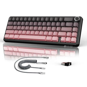 ATTACK SHARK X66 �Q�[�~���O�L�[�{�[�h �g���C�[���[�h�ڑ����[�h ���C�����X/BT/�L��