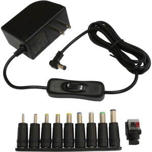 Kaito Denshi(�C�n�d�q) AC�A�_�v�^�[ [PSE�K���i] �ϊ�10��Z�b�g 12V 2A 24W �X�C�b�`�t�� �X�C�b�`���O �d�� DC ���� L���v���O RoHS