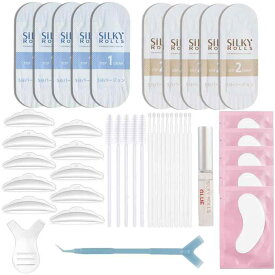 SILKY ROLLS 新しいアップデート 5分バージョン 付けまつ毛カールセット ｜ 日本語説明書付き