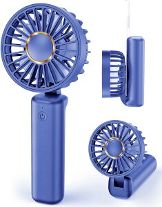 Hssio 携帯扇風機 ハンディファン 手持ち 充電式USB 小型 3速設定