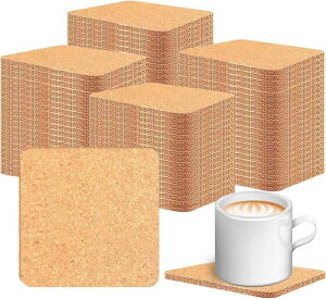 おしゃれ コルクコースター 木製 厚さ5mm 直径10cm 丸型 12枚入り 耐熱性 滑り止め ドリンク用 丸いエッジ コーヒーテーブル用 家の装飾 暖かい贈り物 大容量 業務用 グラス マグカップ適用 自