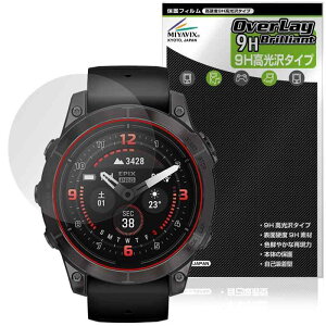 ~rbNX K[~ GARMIN epix Pro (Gen 2) 47mm Ή ی tB PET dx 9H  KX̍dx {