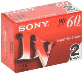 ソニー ミニデジタルビデオカセット 2巻パック 2DVM60R3