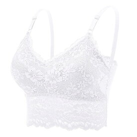 ブラジャー レディース 大きいサイズ レース チューブトップ ベアトップ インナー 美背 調整可能 欧美風 黒 白 ベージュ ワインレッド S M L XL 通気性 薄手 3/4カップ 18-40歳