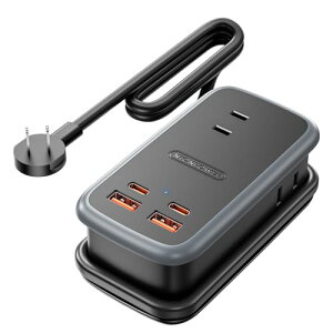 65W �d���^�b�v ���^�v���O �����R�[�h 1.27m ������莮 7in1 USB���� �Ǘp �u���b�N