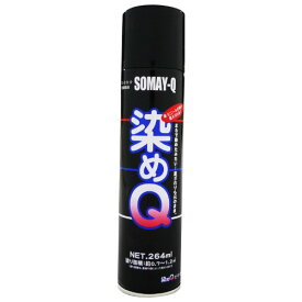 染めQテクノロジィ(Somay-Q Technology) 染めQエアゾール ブラック 264ML 油彩