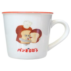 ティーズファクトリー パンどろぼう カラーラインマグカップ パンいろいろ マグ マグカップ コップ コーヒーカップ スープカップ 食器 1849