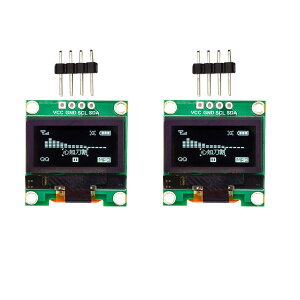 2 �� 0.96 OLED i2c �C���`�L�@���W���[�� IIC/I2C�C���^�[�t�F�[�X SSD1306�h���C�o�[ 128X64�� �����@����