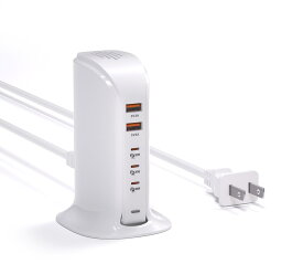 USB コンセント 60W USB充電器 6ポートPD20W USB C QC3.0 急速充電器 iPhone13 充電器 PSE認 送料　無料
