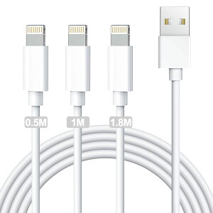 iphone [dP[u 0.5m/1.0m/1.8m3{ mfi [dR[h lightning lC ϋv iPhone @
