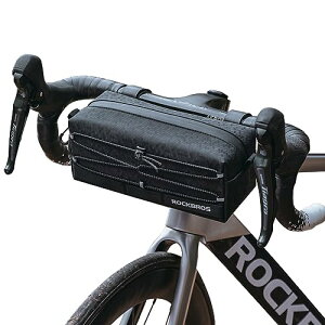 自転車 フロントバッグ ハンドルバーバッグ 2L大容量 3WAY 軽量 反射ロゴ ロードバイク バッグ 防水バッグ 止水ファスナー ベ 送料 無料