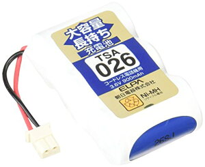 �G���p ELPA ��e�ʒ������[�d�r �p�i�\�j�b�N�����i 3.6V 900mAh �j�b�P�����f�[�d�r TSA026 �����@����