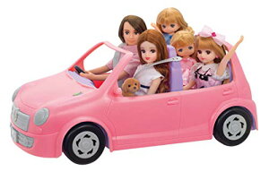 タカラトミー リカちゃん LF04 みんなでおでかけ リカちゃん ファミリーカー 着せ替え おままごと おもちゃ 3歳以上 送料 無料