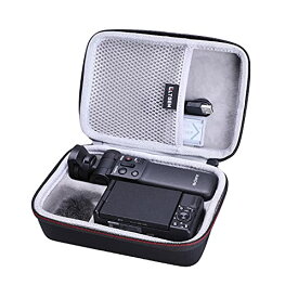 LTGEM製Sony ZV1カメラ用ハードケース Vloggerアクセサリーキット三脚とマイクにフィット 旅行保護キャリーストレージ 送料　無料