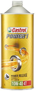 JXg[Castrol GWIC POWER1 4T 10W40 1L ֎4TCNGWp MA2 Cas @