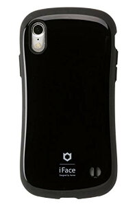 iFace First Class Standard iPhone XR �P�[�X �u���b�N �����@����