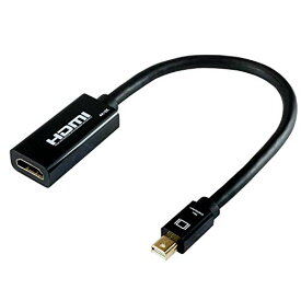 ホーリック Mini Displayport→HDMI変換アダプタ 10cm Mini Displayportオス to HDMIメス 送料　無料