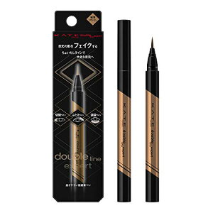 KATEケイト ケイト アイライナー ダブルラインエキスパート LB1 極薄ブラウン 単品 0.5ミリリットル x 1 送料 無料