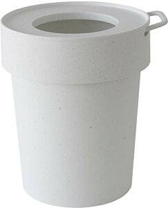 袋が隠れるゴミ箱 ホワイト Sサイズ 5L waybe TAPTRASHタップトラッシュ 239963 送料 無料