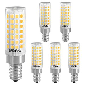 LED電球 E12口金 8W 電球色3000K 700lm ハロゲン電球80W形相当 88個LED 非調光 ビーム角360度 6点セ 送料 無料