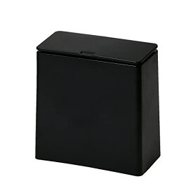 ideacoイデアコ ゴミ箱 フタ付き ブラック 1.4L TUBELOR mini flapチューブラー ミニフラップ 送料　無料