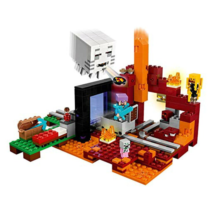 楽天市場】レゴLEGO マインクラフト 闇のポータル 21143 送料 無料 