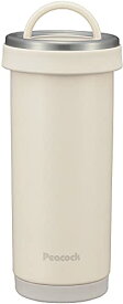 ピーコック 水筒 400ml 保温 保冷 マグ ボトル 魔法瓶 ホワイト AKSR40WY 送料　無料