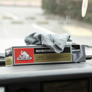 ダルトンDulton マイクロファイバークロス グレー 230×280mm 20枚入り FOR CAR LIFE 掃除用品 布巾 車載 送料 無料