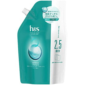 h&sエイチアンドエス リフレッシュ シャンプー詰め替え 超特大サイズ 800mL 送料　無料