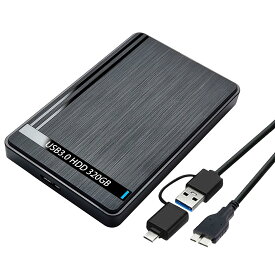 外付けHDD 500G B3.0 ype HDD in1外付け ハードディスク .5インチ機械式ハードドライブ 超薄型 ポータブルHDD ノ