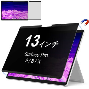 RKO rfe ro 9/8/Xに対応 13インチ パソコン覗き見防止 プライバシーフィルター マグネット式 着脱式 反射防止 ブルーライトカッ