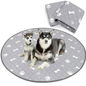 洗える ペットシーツ 丸型 八角形ペットサークルに最適 おしっこパッド 猫 犬用 多頭飼い ペット用 トイレ下敷きマット 速乾 脱臭 抗菌 滑り