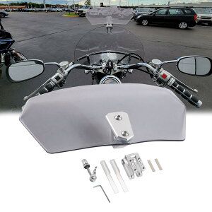 ウインドスクリーン 延長 バイク 追加スクリーン 延長スクリーン ウインドシールド 可変ウインドスクリーン スポイラー オートバイ汎用 風除け