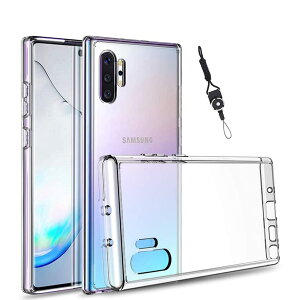 Galaxy Note10 s 01M / V45 �P�[�X �J�o�[ �N���A U �ϏՌ� �w��h�~ �X�g���b�v�z�[���t�� �l�b�N�X�g���b�v�t �y��