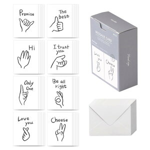 mCN bZ[WJ[h ~jJ[h nhTC Messae card Hand sin 4020Zbg~jTCYfUC