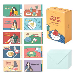 mCN ~jnKL{bNXZbg |[ECj[g t ͂ |XgJ[h ostcard Fall in newtro 50