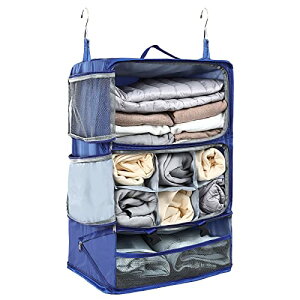 ABIORAタビトラ 吊り下げ収納バック 収納ボックス トラベルポーチ 旅行グッズ 圧縮ポーチ 吊り下げ トラベルクローゼット インナーバッグ