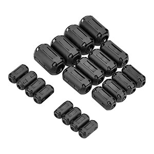 フェライトコア 内径Φ3.5mm,Φ5mm,Φ7mm,Φ9mm,Φ13mm ノイズ 除去 電源線 高周波 ノイズフィルター パッチンコア ヒン