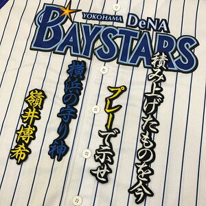納期注意【横浜DeNAベイスターズ 刺繍ワッペン 嶺井 応援歌】嶺井博希 /応援歌/ユニフォーム/刺繍/刺しゅう/ワッペン/応援グッズ【SG】/クリスマス/