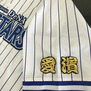 納期注意【横浜DeNAベイスターズ 刺繍ワッペン 愛濱】横浜/ユニフォーム/刺しゅう/ワッペン/応援グッズ【SG】/クリスマス/
